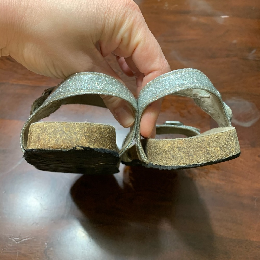Stride Rite Girls SR Zuly Sandal Glitter Sz 13 - Picture 6 of 8